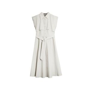 Женское платье с коротким рукавом ELLE, серый зеленый