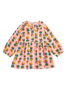 Платье с принтом Dices по всей поверхности BOBO CHOSES, розовый