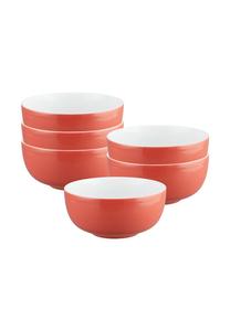 Набор из 6 мисок для мюсли Liberty Pure Colors ø 15 см Liberty Pure Colors Seltmann Weiden, красный