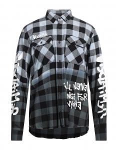 Рубашка Disclaimer, светло-голубой