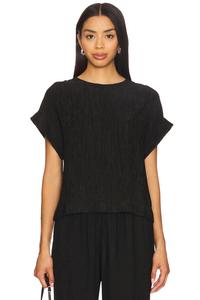 Топ Jollie Anine Bing, black crinkle