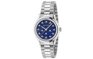 GUCCI Часы Wrist Watch Automatic Mechanical Movement Stainless Steel Watchband 32mm Blue Dial Unisex