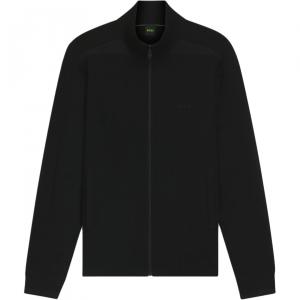 HUGO BOSS Трикотажный свитер мужской черный