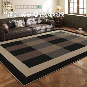 Budis Ковер 80х160 см для гостиной/спальни в винтажном стиле, коротковорсный, не скользящий, кастомный