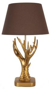 Настольная лампа Clayre & Eef Mayaa, золото - пластик - 35 x 59 x 35 см