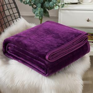 Disney Плед из кораллового флиса 100х150 см, цвет Sapphire Purple