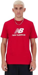 Мужская футболка New Balance Essentials Stacked Logo, Team Red