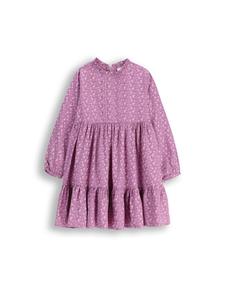 Платье из вискозы фиолетового цвета Coccodrillo