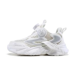 Износостойкие, нескользящие и дышащие детские кроссовки для бега BOBDOG, белый