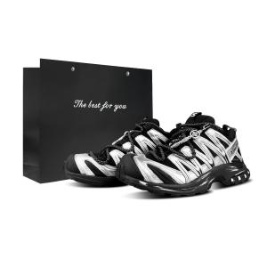 SALOMON Кроссовки XA PRO 3D Abrasion Resistant Support Low top Outdoor Unisex Silver Black