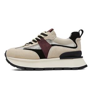 Кроссовки JEEP SPIRIT Lifestyle Shoes Women's Low-top, бежевый/черный