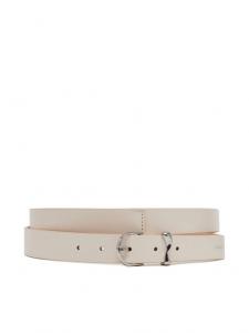 Женский ремень Ck Must Organic Loop Belt 25Mm K60K613234 Calvin Klein, белый