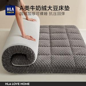 Hailan House Наматрасник молочный велюр 120х200 см, толщина 5 см, цвет Dadi Brown