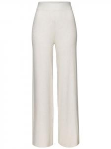 Copenhagen Studios Вязаные брюки кремового цвета