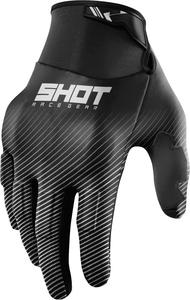 Мотокроссовые перчатки Shot drift rim, Black/White