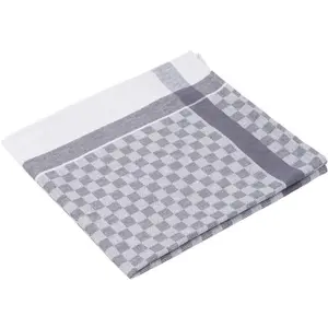 Кухонное полотенце Gözze «Универсальные полотенца для ямы, Des. 60305», (комплект, 3 шт.), в клетку, 50х100 см, цвет silberfarben