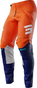 Мотокроссовые штаны Shot contact iron, Orange/Blue