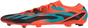 Футбольные бутсы Adidas Speedportal Messi.3 для твердого грунта, унисекс, взрослые, черный/оранжевый