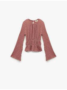 Блузка LS розового цвета KOTON