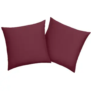 Моя домашняя наволочка Kissenbezug Desner My Home, бордовый