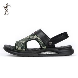 Пляжные шлепанцы мужские Wit, черно-желтые