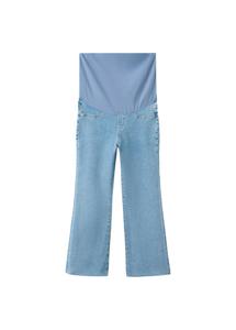 MANGO Джинсы Regular 'Bootmum' в кобальтово-синем цвете