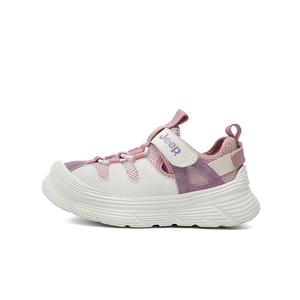 Кроссовки для бега с низким верхом, устойчивые к истиранию и дышащие, детские Jeep, розовый/фиолетовый