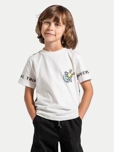 Футболка стандартного кроя Coccodrillo, белый