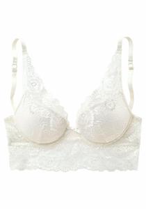 Обычный бюстгальтер Lascana, крем