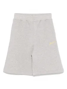 Шорты широкого кроя Golden Goose Kids, серый