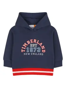 Худи с графическим принтом Timberland Kids, синий
