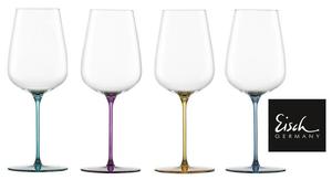 4 круглых бокала 543/3 фруктовые и ароматные, лиловый, аква-синий, янтарный Dekomiro