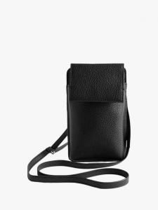 Футляр для телефона из искусственной кожи Caroline Gardner, Black