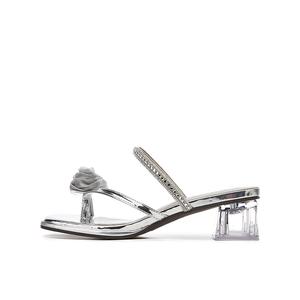 Тапочки-слайды женские, устойчивые к истиранию 15 MINS, Beige