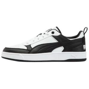 Дриббл низкие кеды для скейтборда унисекс белый черный PUMA, White-Black