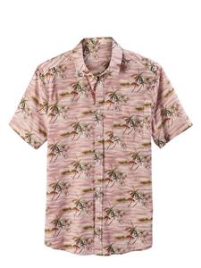 Рубашка Beach Time Hawaiihemd, цвет rosa-bedruckt