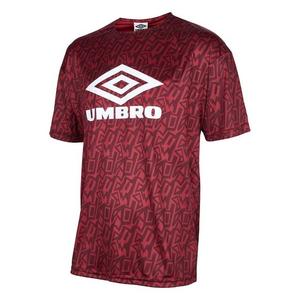 Мужская футболка с граффити Umbro, бургундия