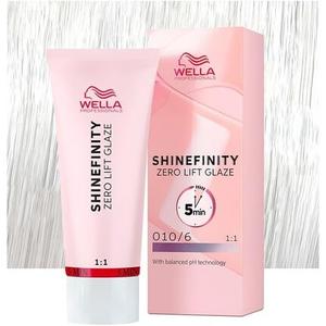 Wella Shinefinity Zero Lift Glaze Lavender Flash 010/6 60 мл — Полуперманентная краска для волос