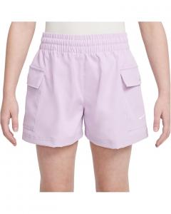 Шорты Nike Kids Woven Cargo Shorts Style Star, цвет Doll/White