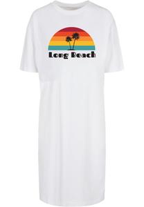 Платье Merchcode Long Beach Organic, белый