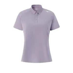 Женская поло Mizuno, темно-фиолетовый