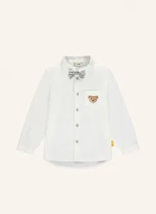 Рубашка с длинным рукавом special day Steiff, белый