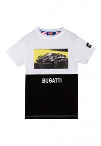 Футболка с принтом bugatti, цвет jet black