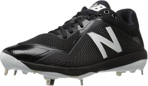 Мужские бейсбольные кроссовки New Balance L4040v4 Metal, Black/Black