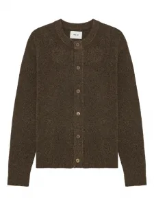 Шерстяной кардиган на пуговицах Nn07, зеленый