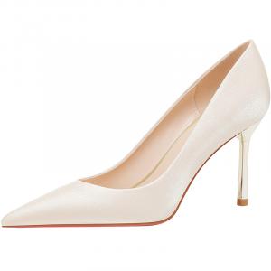 Женские туфли на тонком каблуке, цвет шампанского Lan Miao, Champagne