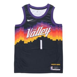 Майка Nike NBA Retro Jersey Vest SW Fan Edition Phoenix Suns Devin Booker 1 Black, черный