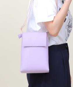 Легкая мини-сумка через плечо из трехслойной кожи United Base, цвет Purple