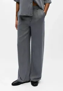 Брюки Object, Light Grey Denim