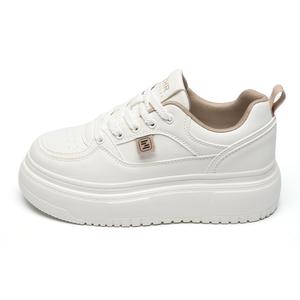 ZHR Женские устойчивые к истиранию легкие низкие скейтерские туфли на платформе бежево-абрикосового цвета Beige Apricot[Beige Spring Apricot]-KE17